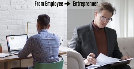 Overcome the fear of transitioning from employee to entrepreneur